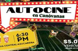 Auto Cine en la Central Azucarera de Canóvanas